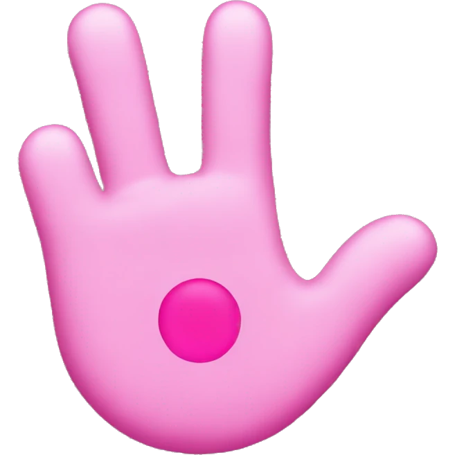 pink ok symbol emoji