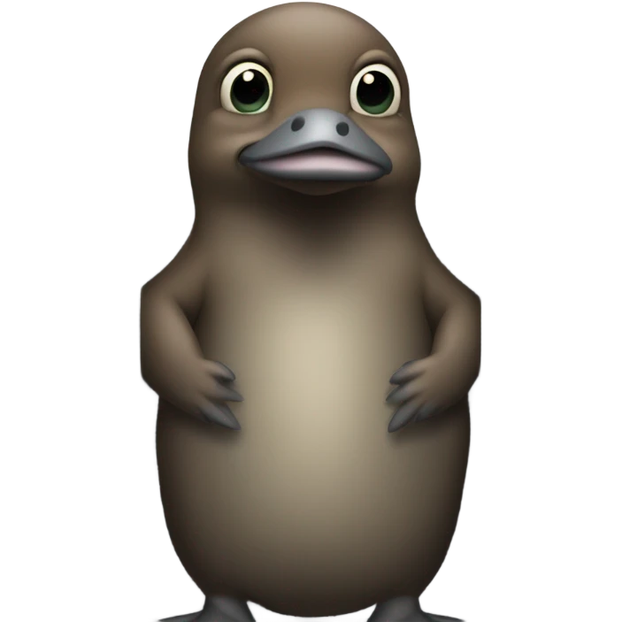 Platypus stuck in an elevator emoji