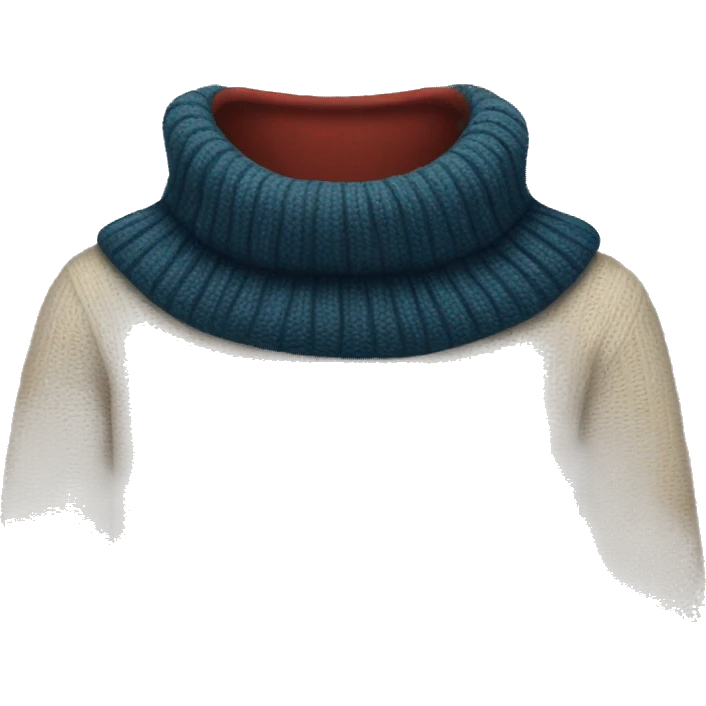 neck sweater emoji