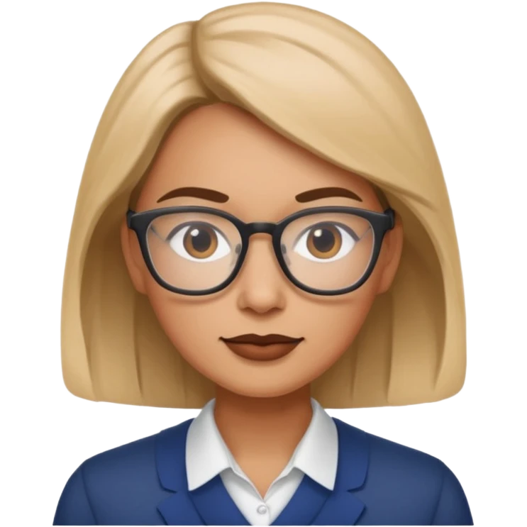Преподаватель французского языка в стиле iOS  emoji