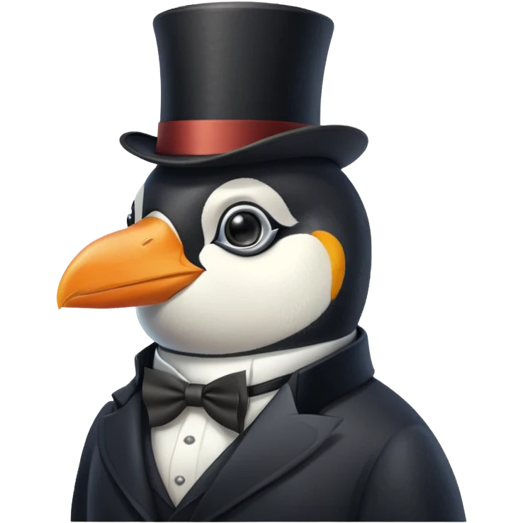 El rostro de Pingüino emoji