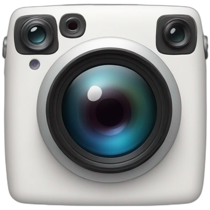 camera with wide angle lense emoji