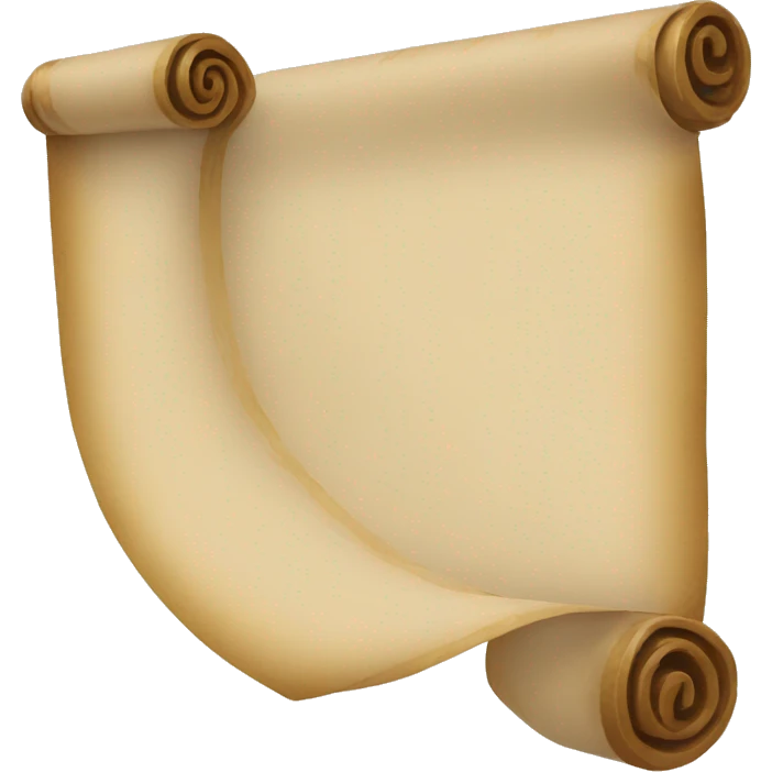 hand scroll emoji