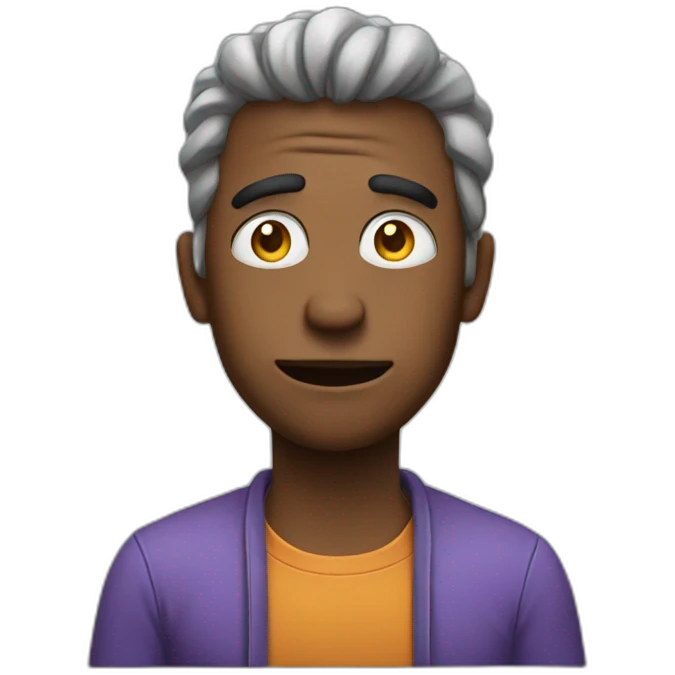 not having a good time emoji