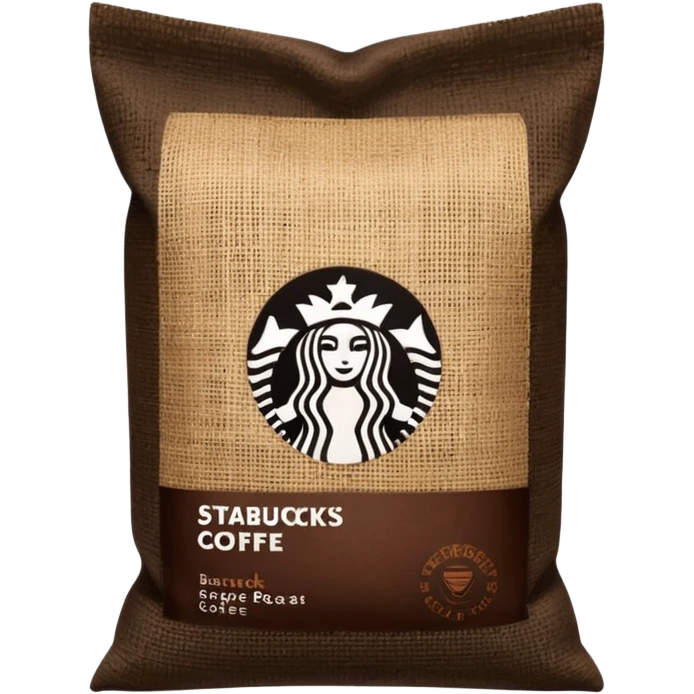 Starbucks ground coffee dark roast  emoji