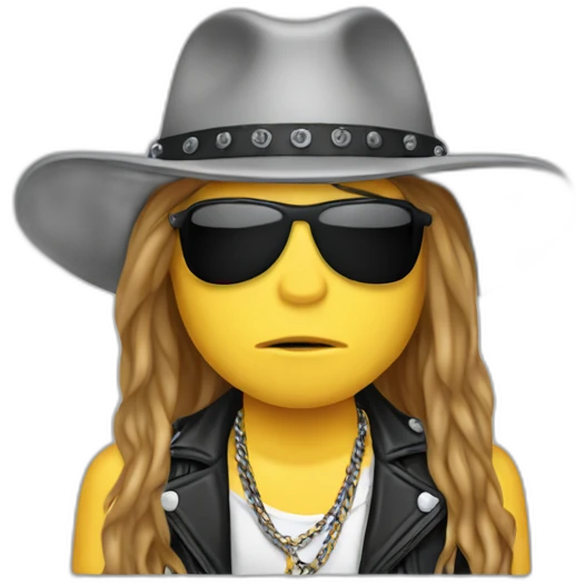 Axl-rose emoji