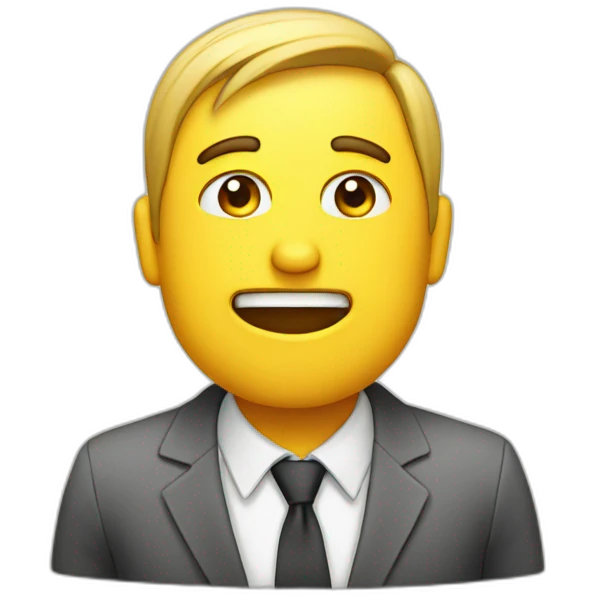 Resignation letter emoji