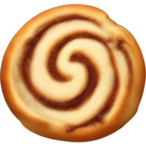 Cinnamon roll emoji