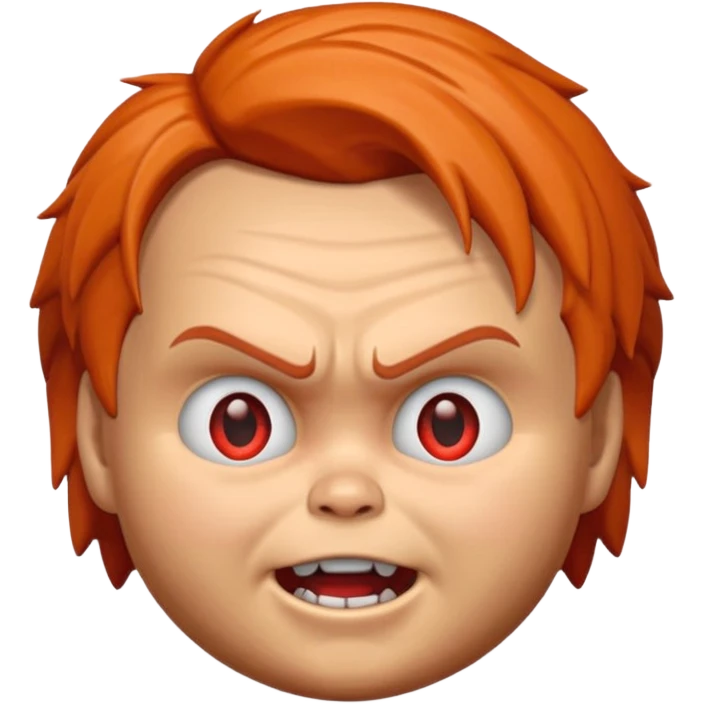Un emojin de chuky emoji