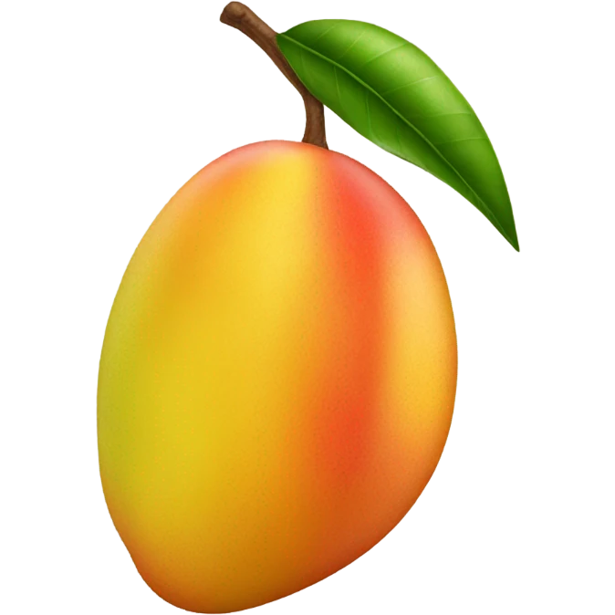 Realistic Mango emoji