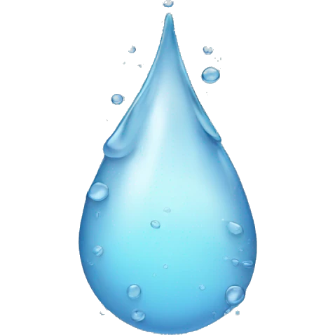 Water drops emoji