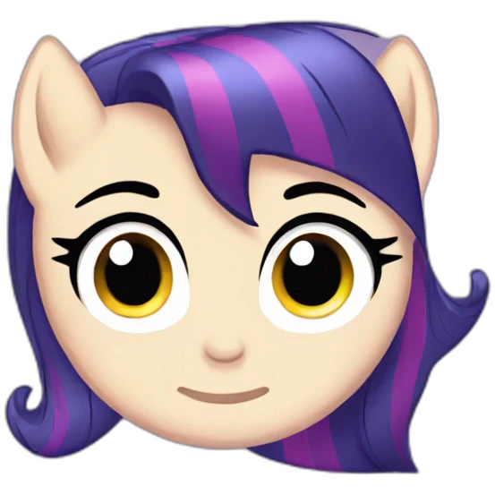 Twilight sparkle emoji