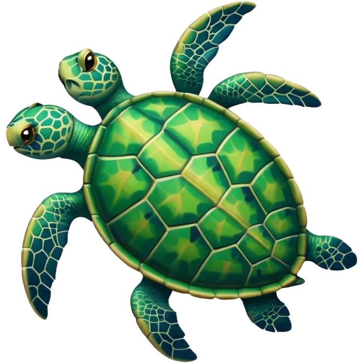 Sea turtle emoji