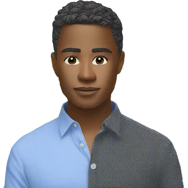 cool guy with style emoji