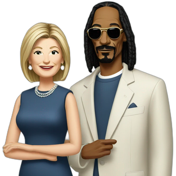 snoop dogg and martha stewart emoji