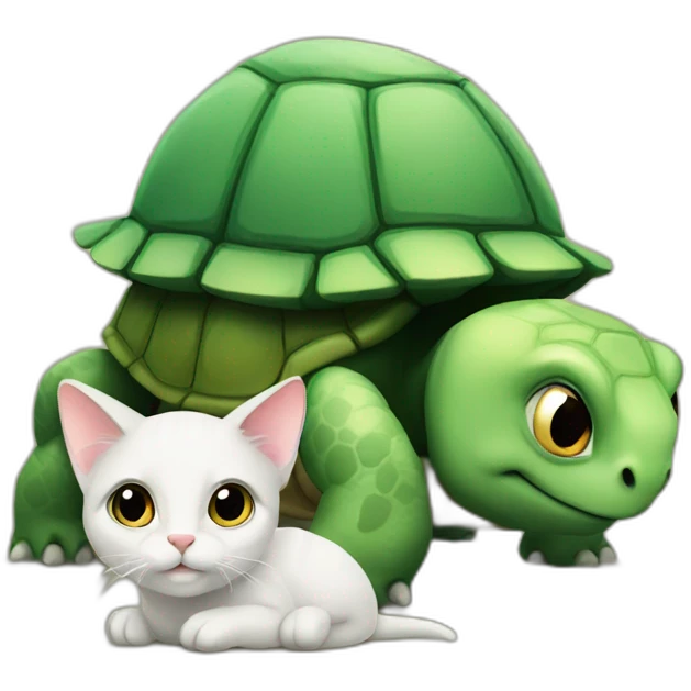 Tortues with cat emoji