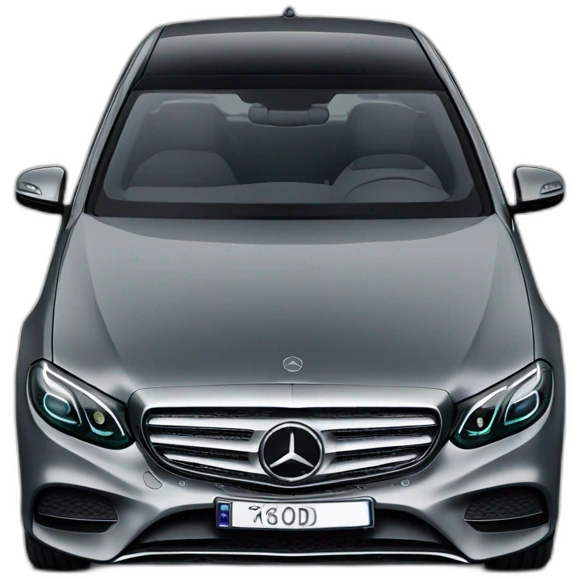 Mercedes E400D emoji