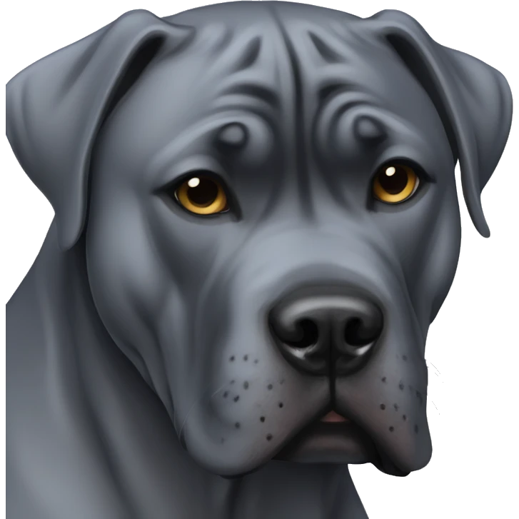 Blue cane corso emoji