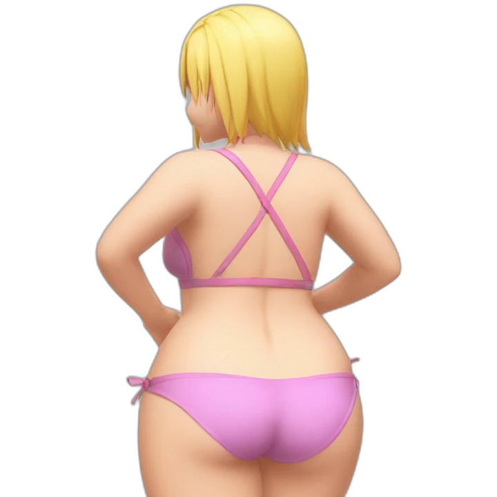 sakura haruno full body pawg micro bikini back focus emoji