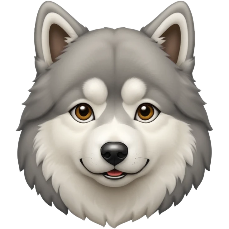 malamute dog emoji