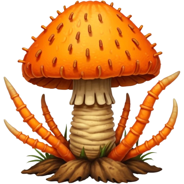 cordyceps mushroom emoji