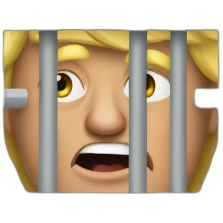trump-in-jail-cell emoji