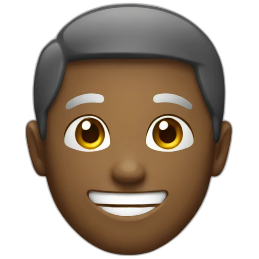 instead of TOK use android of a person smiling emoji