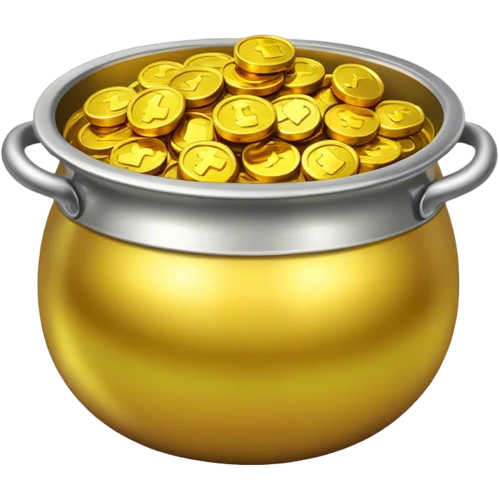 irish pot of gold emoji