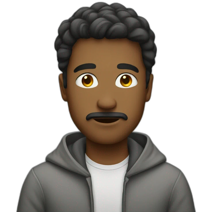 saying silence emoji