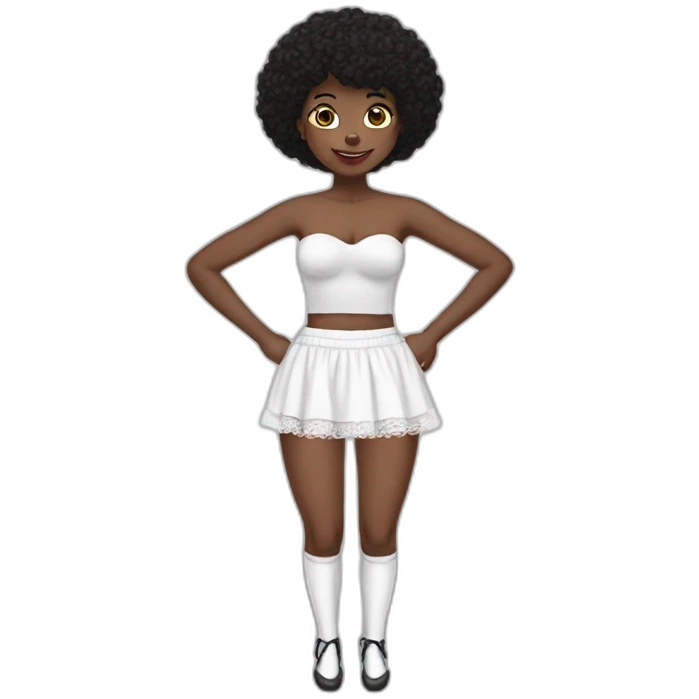 white-knickers-white-stockings-black-skirt emoji