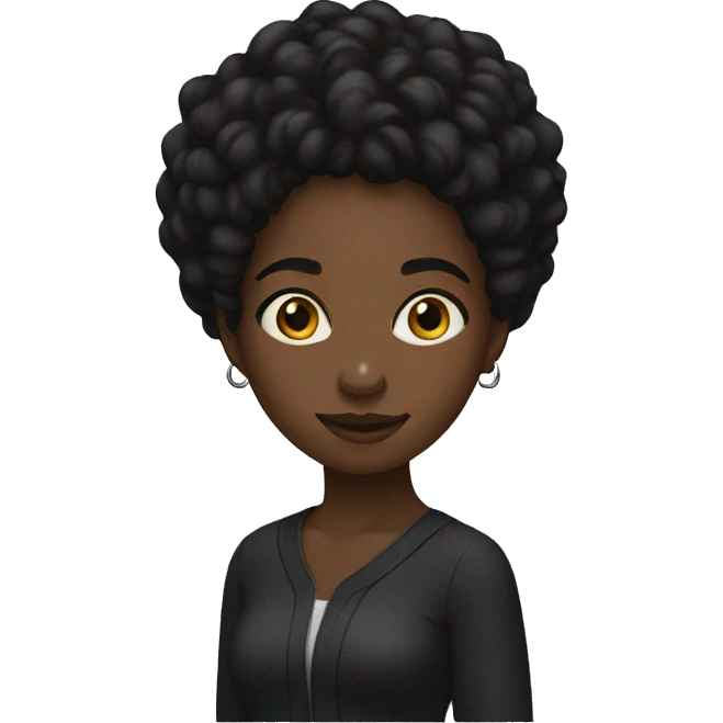 black girl christian  emoji