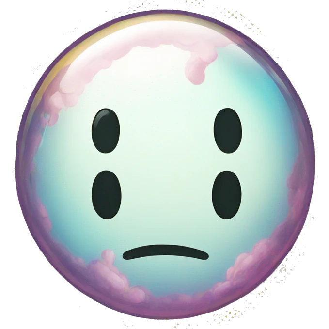 Comic book bubble with an attention logo inside  emoji