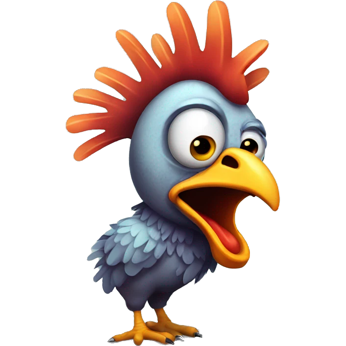 zombie chicken emoji