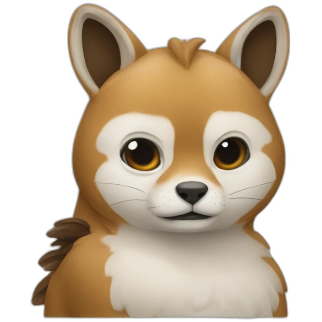 Ecureuil qui dort emoji