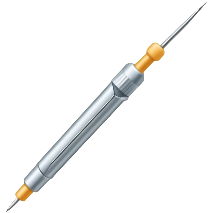 Sewing Needle  with a thread  emoji