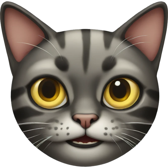 freaky cat emoji