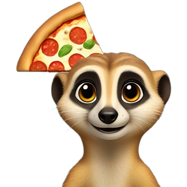  meerkat-with-pizza emoji