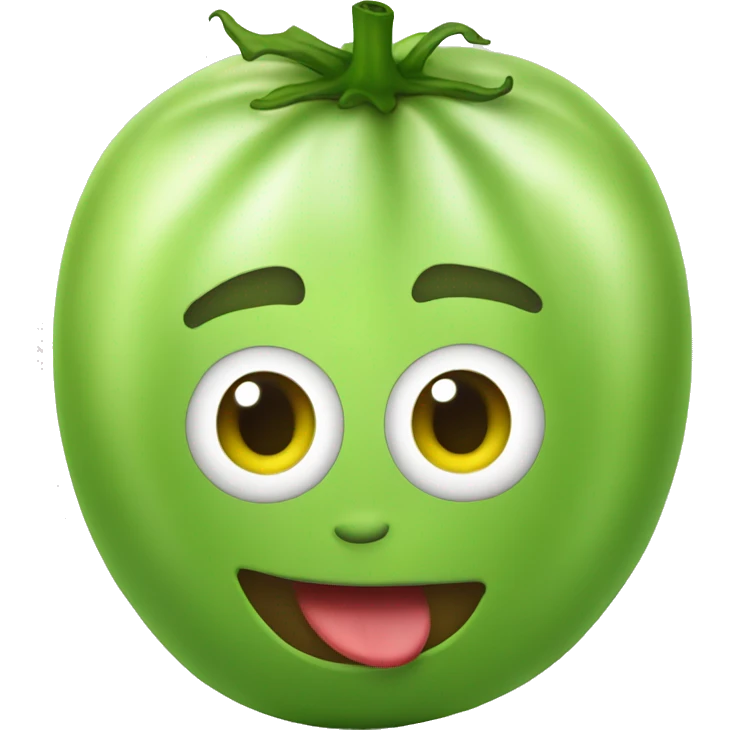 Green tomato emoji