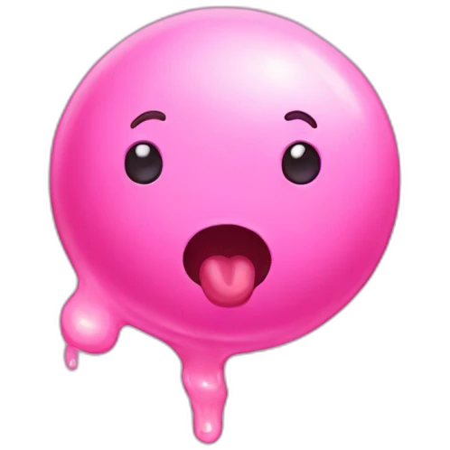 Bubblegum emoji