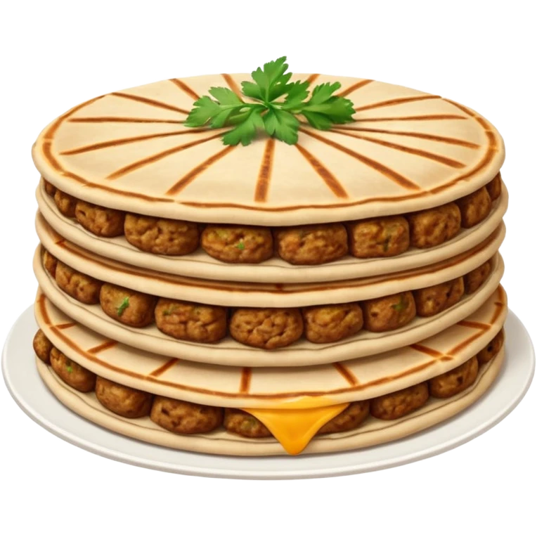 Kabab paratha emoji