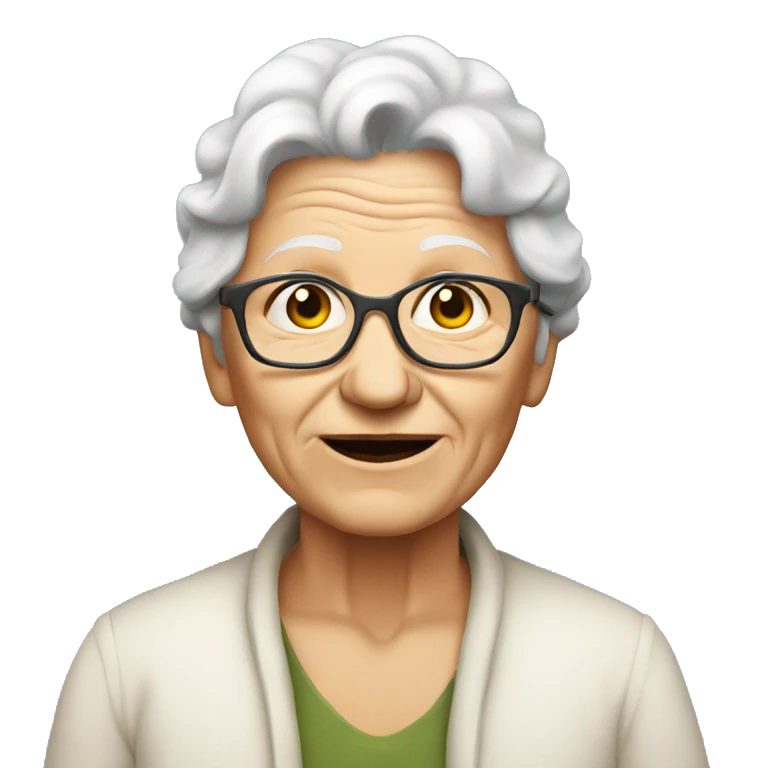 Alte Oma emoji