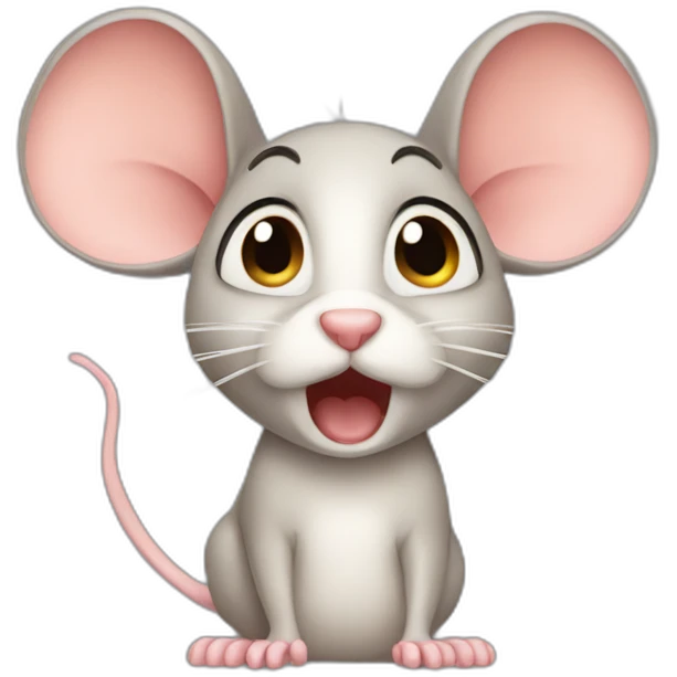 mouse CRY emoji