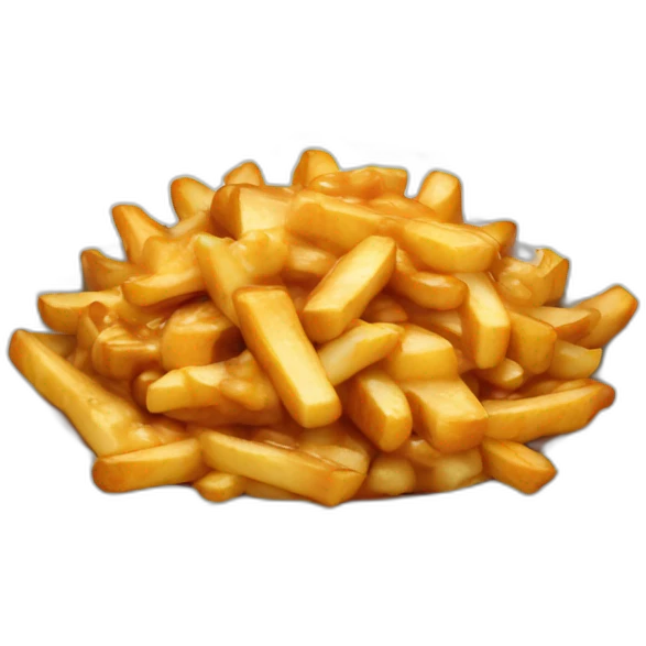 poutine cartoon emoji