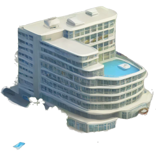 Holidays ocean hotel emoji