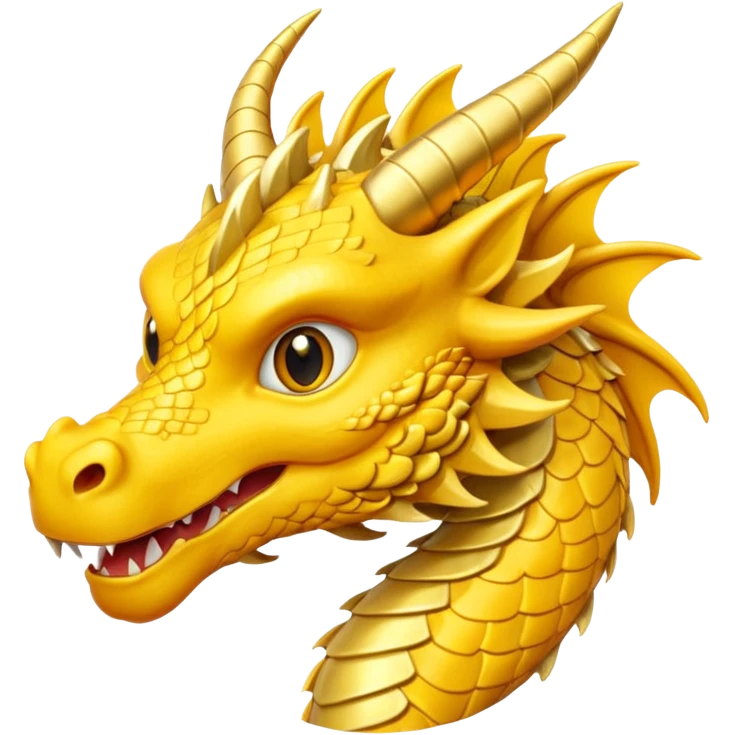 dragon jaune emoji