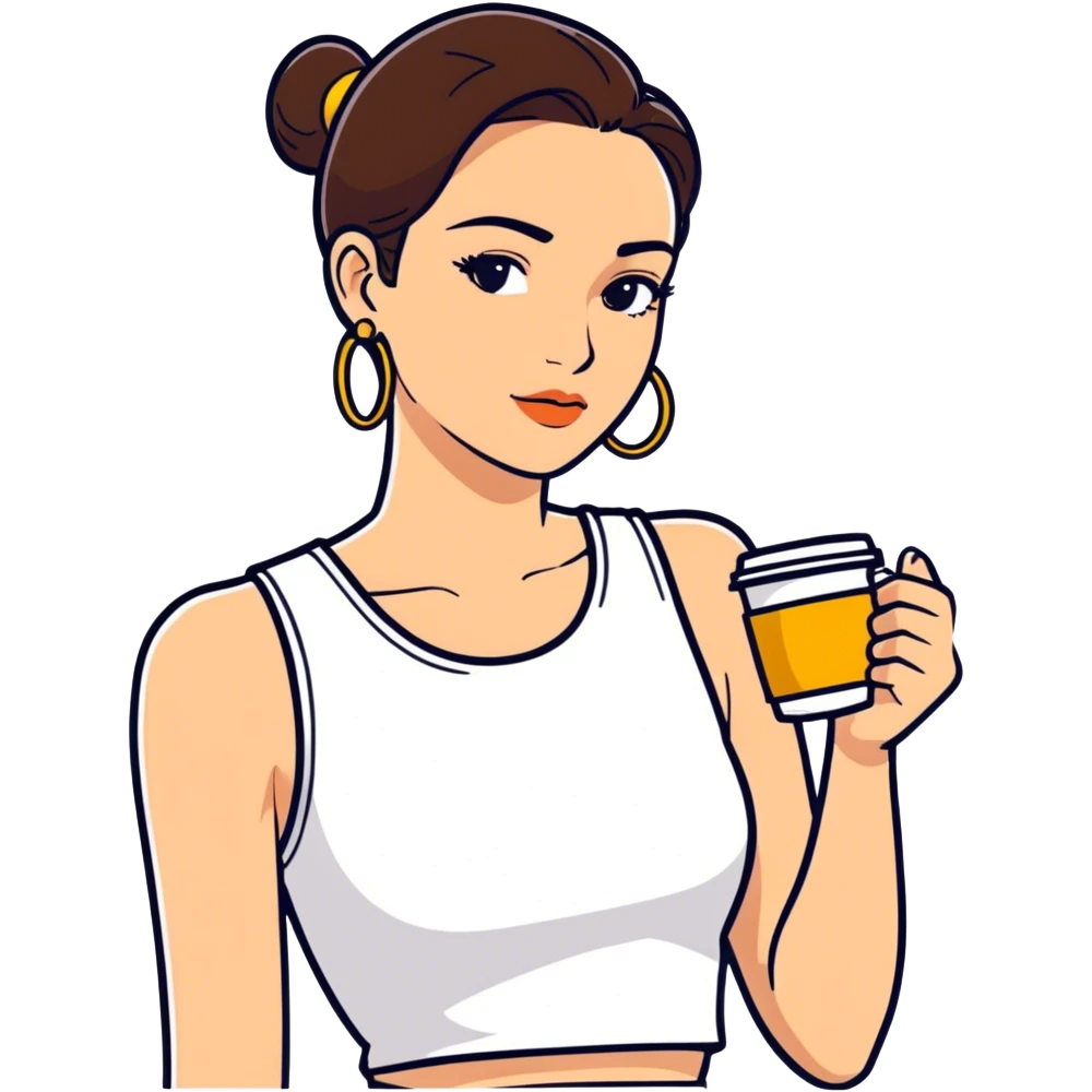 Clean girl  emoji