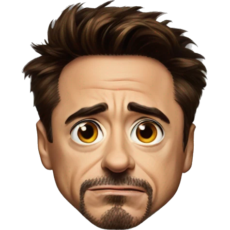 robert downey jr and the meme with him when he rolls his eyes emoji