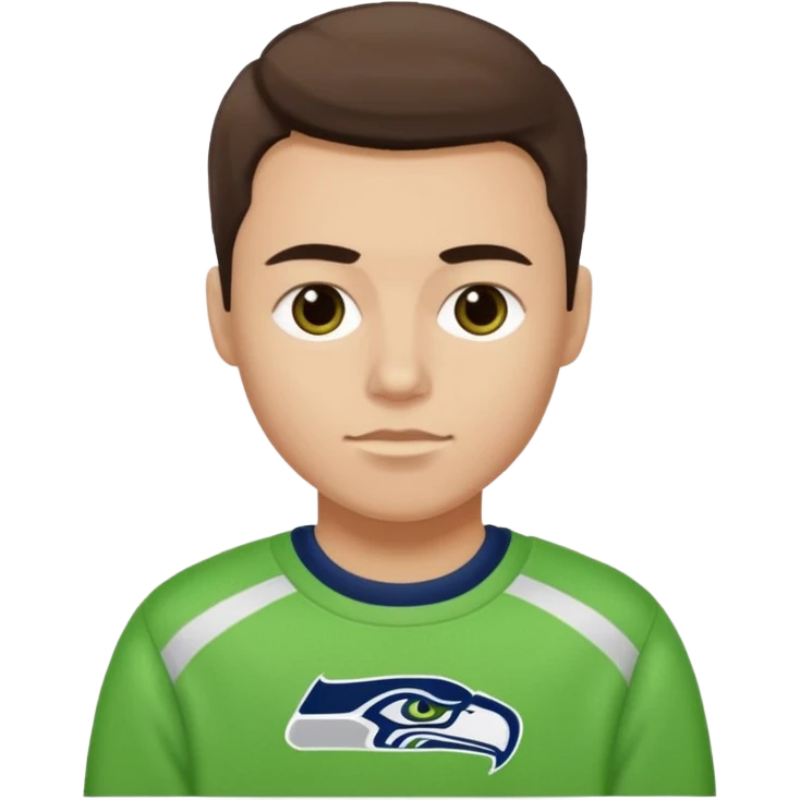 Create an emoji of me with a seahawks sweater emoji