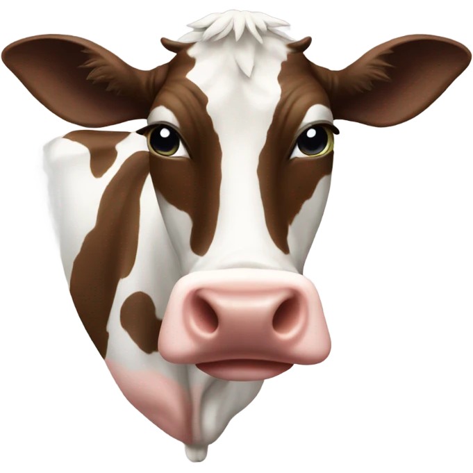 Cow in bikini  emoji