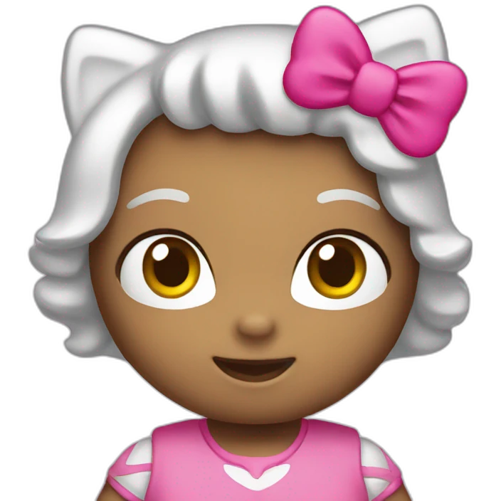 Hello kitty emoji emoji